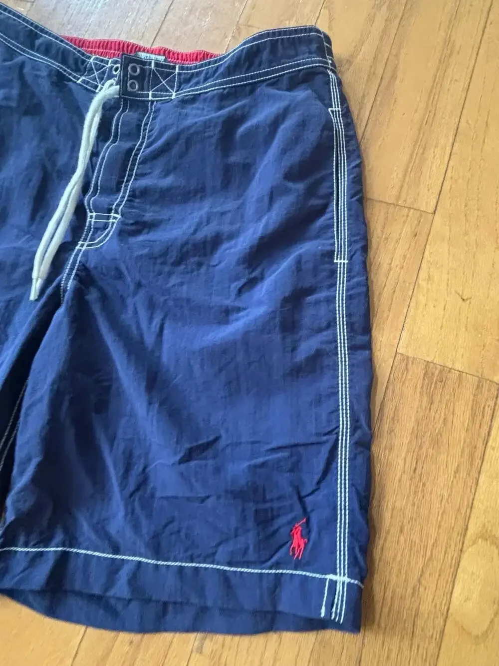 Polo Ralph Lauren VINTAGE Polo Ralph Lauren Board Shorts Mens Medium Blue Swim T